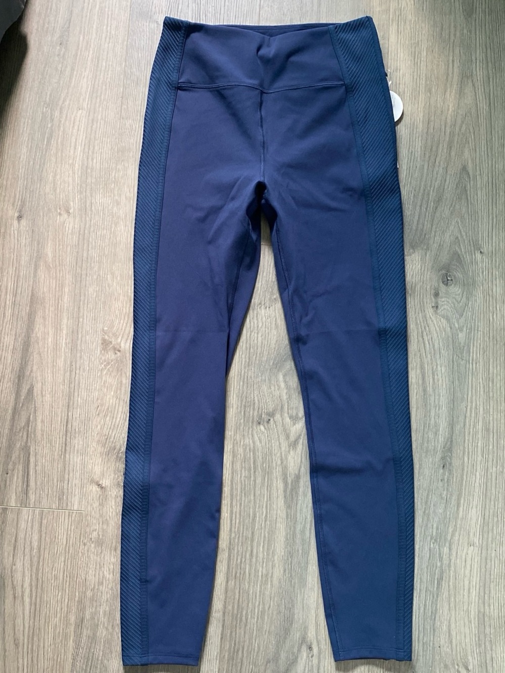 Vuori Navy Performance Joggers with Textured Side Panels